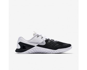 Chaussure Nike Metcon 3 Pour Homme Fitness Et Training Noir/Argent Métallique/Blanc_NO. 852928-005