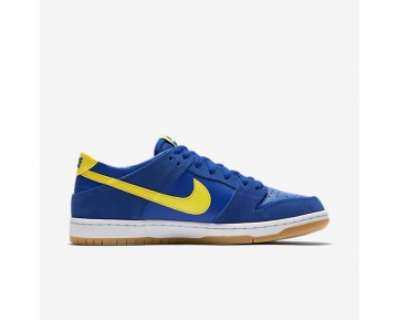 Chaussure Nike Sb Dunk Low Pro Pour Homme Skateboard Royal Éclatant/Blanc/Gomme Marron Clair/Éclair_NO. 854866-471