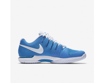 Chaussure Nike Court Zoom Vapor 9.5 Tour Pour Homme Tennis Bleu Photo Clair/Blanc_NO. 631458-404