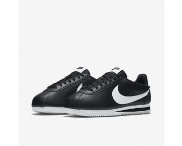 Chaussure Nike Classic Cortez Pour Femme Lifestyle Noir/Blanc/Blanc_NO. 807471-010