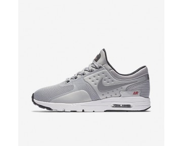 Chaussure Nike Air Max Zero Pour Femme Lifestyle Argent Métallique/Rouge Université/Noir/Argent Métallique_NO. 863700-002
