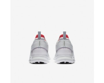 Chaussure Nike Free Rn Commuter 2017 Pour Femme Lifestyle Platine Pur/Rouge Cocktail/Blanc/Aqua Clair_NO. 880842-004