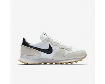 Chaussure Nike Internationalist Pour Femme Lifestyle Blanc Sommet/Jaune Gomme/Noir_NO. 828407-100