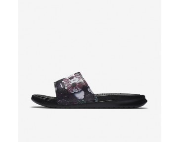 Chaussure Nike Benassi Just Do It Ultra Premium Pour Femme Lifestyle Noir/Blanc_NO. 818737-010