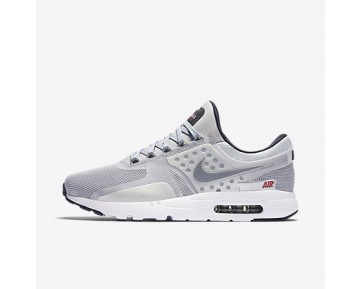 Chaussure Nike Air Max Zero Pour Femme Lifestyle Argent Métallique/Rouge Université/Noir/Argent Métallique_NO. 789695-002