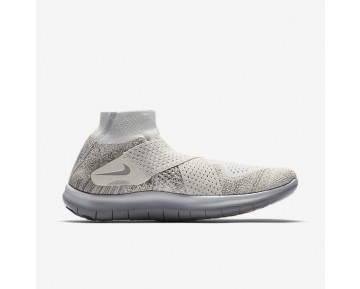 Chaussure Nike Lab Free Rn Motion Flyknit 2017 Pour Femme Lifestyle Voile/Érable Foncé/Beige Clair/Argent Réfléchissant_NO. 883292-100