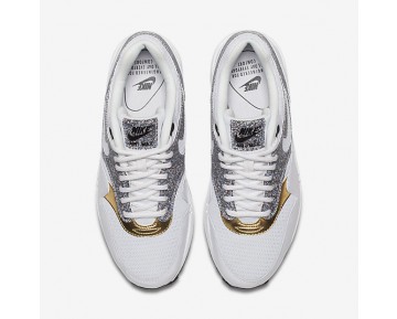 Chaussure Nike Air Max 1 Se Pour Femme Lifestyle Blanc/Noir/Blanc/Blanc_NO. 881101-100