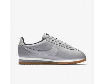 Chaussure Nike Classic Cortez Leather Lux Pour Femme Lifestyle Argent Mat/Voile/Gomme Marron/Argent Mat_NO. 861660-003