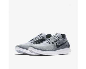 Chaussure Nike Free Rn Flyknit 2017 Pour Femme Running Gris Loup/Anthracite/Gris Froid/Noir_NO. 880844-002