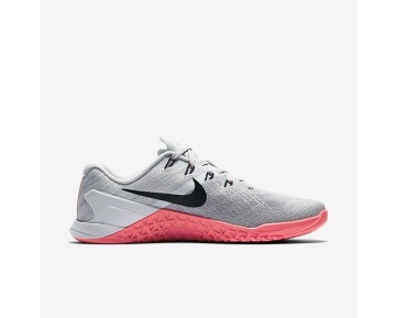 Chaussure Nike Metcon 3 Pour Femme Fitness Et Training Gris Loup/Rose Coureur/Platine Pur/Noir_NO. 849807-008