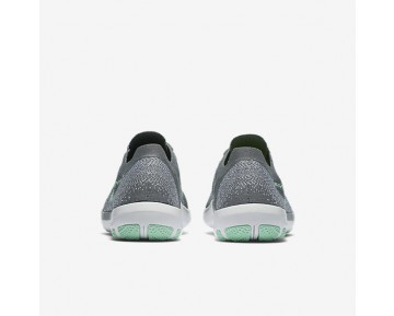 Chaussure Nike Free Focus Flyknit 2 Pour Femme Fitness Et Training Gris Froid/Blanc/Vert Arctique_NO. 880630-003