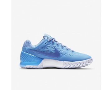 Chaussure Nike Court Zoom Cage 2 Clay Pour Femme Tennis Bleu Glacé/Bleu Université/Blanc/Bleu Comète_NO. 844963-402