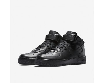 Chaussure Nike Air Force 1 Mid 07 Pour Homme Lifestyle Noir/Noir/Noir_NO. 315123-001