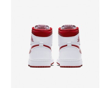 Chaussure Nike Air Jordan 1 Retro High Og Pour Homme Lifestyle Blanc/Rouge Intense_NO. 555088-103