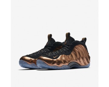 Chaussure Nike Air Foamposite One Pour Homme Lifestyle Noir/Noir/Cuivre Métallique_NO. 314996-007