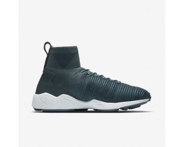 Chaussure Nike Zoom Mercurial Flyknit Pour Homme Lifestyle Renard Bleu/Bleu Marine Collège/Blanc/Pièce D'Or Métallisé_NO. 852616-400