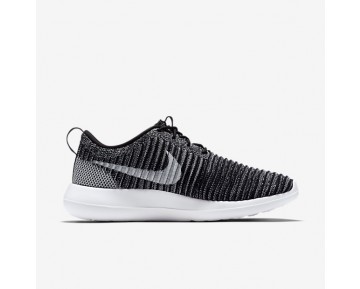 Chaussure Nike Roshe Two Flyknit Pour Homme Lifestyle Noir/Gris Loup/Vert Stade/Blanc_NO. 844833-007