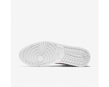 Chaussure Nike Jordan 1 Flight 4 Pour Homme Lifestyle Bordeaux Nuit/Platine Pur_NO. 820135-600