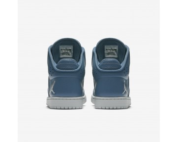 Chaussure Nike Jordan 1 Flight 4 Pour Homme Lifestyle Brouillard D'Océan/Platine Pur_NO. 820135-400