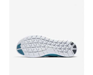 Chaussure Nike Free Rn Flyknit 2017 Pour Homme Running Bleu Lagon/Bleu Légende/Bleu Polarisé/Platine Pur_NO. 880843-400