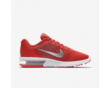 Chaussure Nike Air Max Sequent 2 Pour Homme Running Orange Max/Gris Froid/Rouge Université/Gris Froid Métallique_NO. 852461-800