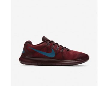 Chaussure Nike Free Rn 2017 Pour Homme Running Cèdre/Bordeaux Nuit/Bleu Industriel_NO. 880839-600