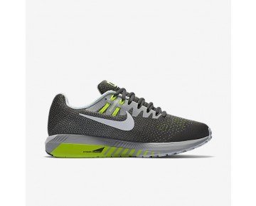 Chaussure Nike Air Zoom Structure 20 Pour Homme Running Gris Foncé/Platine Pur/Volt/Blanc_NO. 849576-007