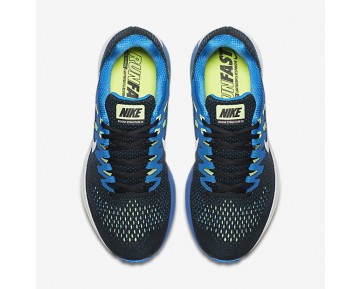 Chaussure Nike Air Zoom Structure 20 Pour Homme Running Noir/Bleu Photo/Vert Ombre/Blanc_NO. 849574-004
