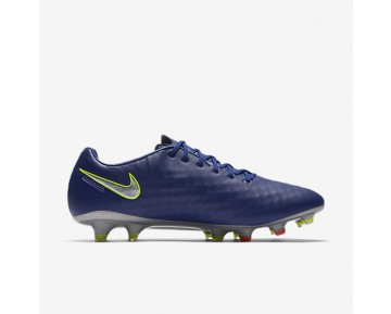 Chaussure Nike Magista Opus Ii Pour Homme Football Bleu Royal Profond/Cramoisi Total/Zeste D'Agrumes/Chrome_NO. 843813-409