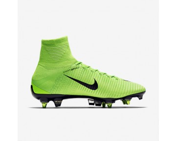 Chaussure Nike Mercurial Superfly V Dynamic Fit Sg-Pro Anti-Clog Pour Homme Football Vert Électrique/Vert Ombre/Blanc/Noir_NO. 889286-303