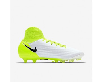Chaussure Nike Magista Orden Ii Ag-Pro Pour Homme Football Blanc/Volt/Platine Pur/Noir_NO. 843811-109