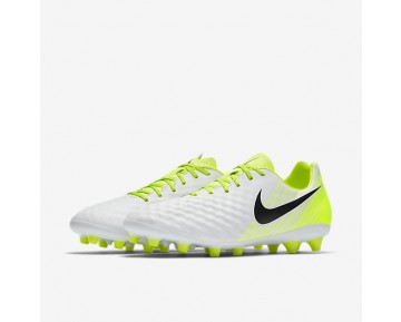 Chaussure Nike Magista Onda Ii Ag Pour Homme Football Blanc/Volt/Platine Pur/Noir_NO. 844419-109