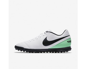 Chaussure Nike Tiempo Rio Iii Pour Homme Football Blanc/Vert Electro/Noir_NO. 819237-103