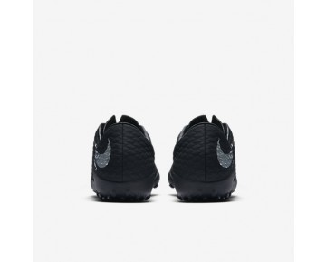 Chaussure Nike Hypervenomx Phelon 3 Tf Pour Homme Football Noir/Noir/Anthracite/Argent Métallique_NO. 852562-001