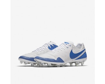 Chaussure Nike Tiempo Legend Vi Se Fg Pour Homme Football Blanc Sommet/Blanc/Noir/Bleu Royal_NO. 835364-141