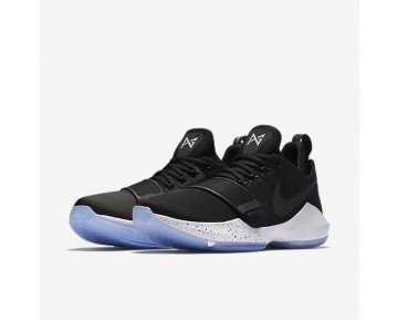 Chaussure Nike Pg1 Pour Homme Basketball Noir/Blanc/Hyper Turquoise/Noir_NO. 878627-001