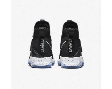 Chaussure Nike Lebron Xiv Ep Pour Homme Basketball Noir/Glacier/Blanc_NO. 921084-002