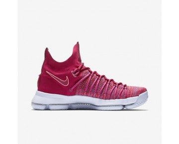 Chaussure Nike Zoom Kd 9 Elite Pour Homme Basketball Rouge Université/Rouge Noble/Violet Plus Pâle_NO. 878637-666
