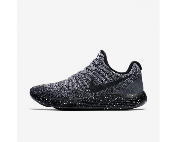 NIKE LUNAREPIC LOW FLYKNIT 2 CHAUSSURE DE RUNNING POUR FEMME Noir/Blanc/Bleu coureur/Noir 863780-041