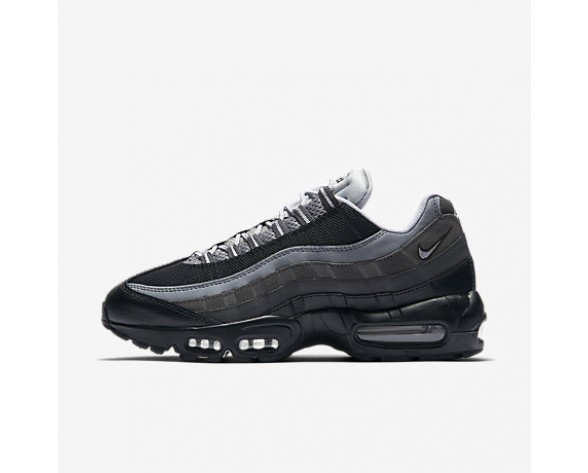 Chaussure Nike Air Max 95 Essential Pour Homme Lifestyle Noir/Anthracite/Gris Froid/Gris Loup_NO. 749766-014