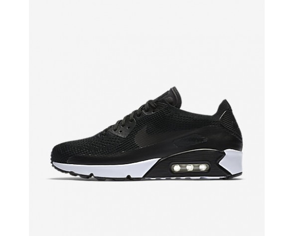 Chaussure Nike Air Max 90 Ultra 2.0 Flyknit Pour Homme Lifestyle Noir/Noir/Blanc/Noir_NO. 875943-004