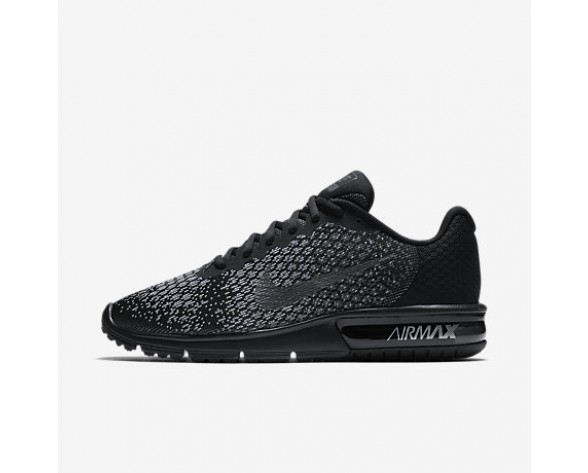 Chaussure Nike Air Max Sequent 2 Pour Homme Lifestyle Noir/Gris Foncé/Gris Loup/Hématite Métallique_NO. 852461-001
