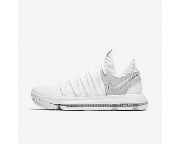 Chaussure Nike Zoom Kdx Pour Homme Basketball Blanc/Platine Pur/Chrome_NO. 897815-100