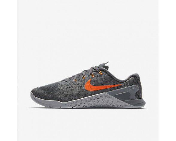 Chaussure Nike Metcon 3 Pour Homme Fitness Et Training Gris Foncé/Gris Loup/Gris Froid/Cramoisi Ultime_NO. 852928-007