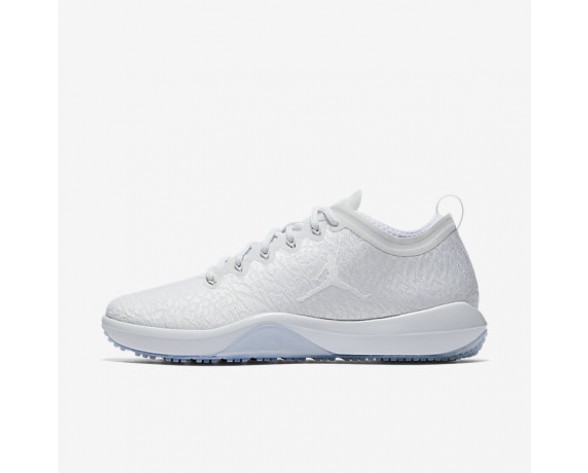 Chaussure Nike Jordan Trainer 1 Low Pour Homme Fitness Et Training Blanc/Platine Pur/Blanc_NO. 845403-100