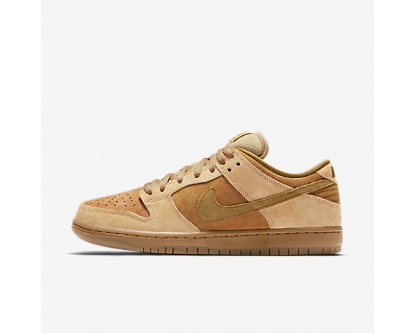 Chaussure Nike Sb Dunk Low Pro Pour Homme Skateboard Blé/Dune/Gomme Marron/Brindille_NO. 83232-700