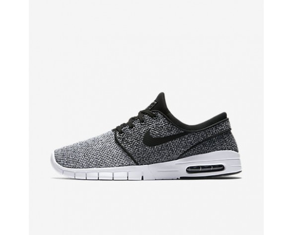 Chaussure Nike Sb Stefan Janoski Max Pour Homme Skateboard Gris Foncé/Blanc/Noir_NO. 631303-102