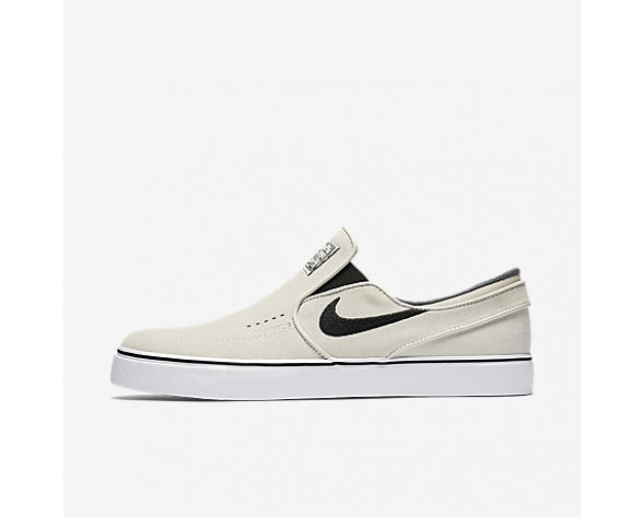 Chaussure Nike Sb Zoom Stefan Janoski Slip-On Pour Homme Skateboard Beige Clair/Blanc/Noir/Noir_NO. 833564-002
