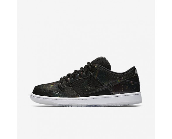 Chaussure Nike Sb Dunk Low Qs Pour Homme Skateboard Noir/Blanc/Gris Froid Métallique/Noir_NO. 883232-001
