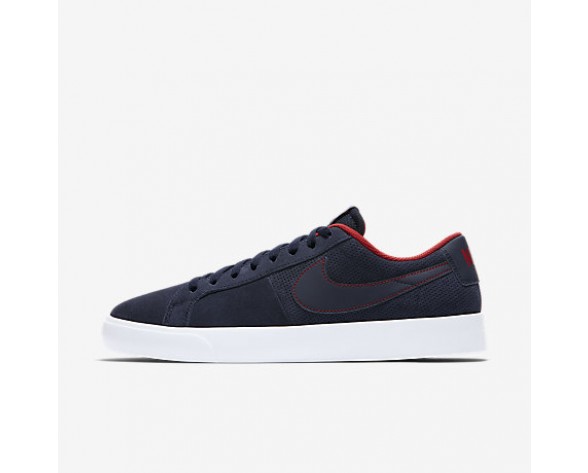 Chaussure Nike Sb Blazer Vapor Pour Homme Skateboard Obsidienne/Blanc/Rouge Piste/Obsidienne_NO. 878365-441